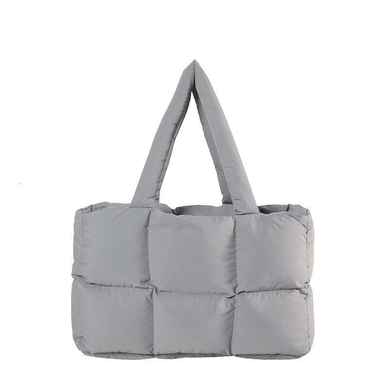 Large Capacity Cotton Padded for Women 2025 New Trendy Underarm Shoulder Casual Handheld Cloud Tote Bag