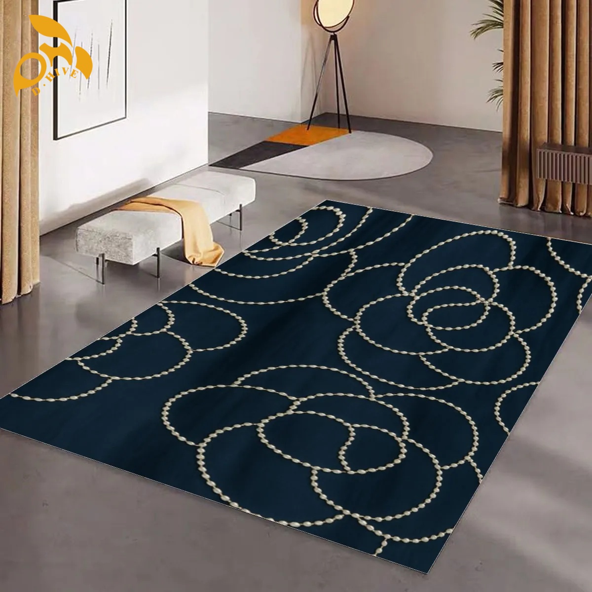 free shipping customized definition Foldable Rectangular Floor Mat Comfortable skin-friendly high quality popular