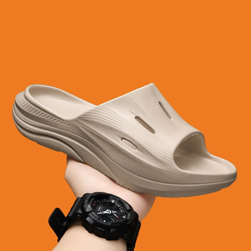 Boys Fashion Casual Sports Platform Sandals Outdoor Nonslip Beach Slippers Mens Flipflops Bathroom Sandals 250624