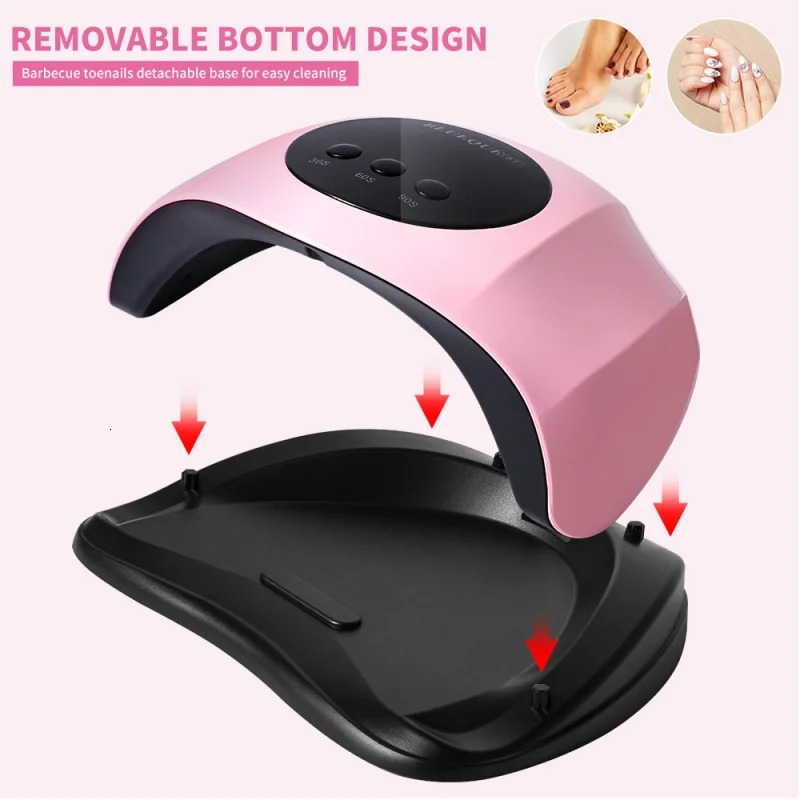 Nail Art Tools Nail Dryer Machine UVLED Nail Lamp Nail Dryer for Nail Gel Polish Curing with Smart Sensor Manicure Pedicure Tool 250625