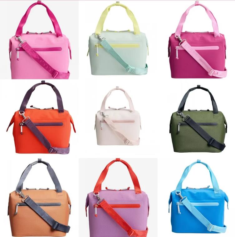 US Warehouse All Day Julienne Mini Soft Cooler Lunch Bag Box 10-Can Recycled Polyester Cooler 12-Hour Cooling Travel Cooler Bags