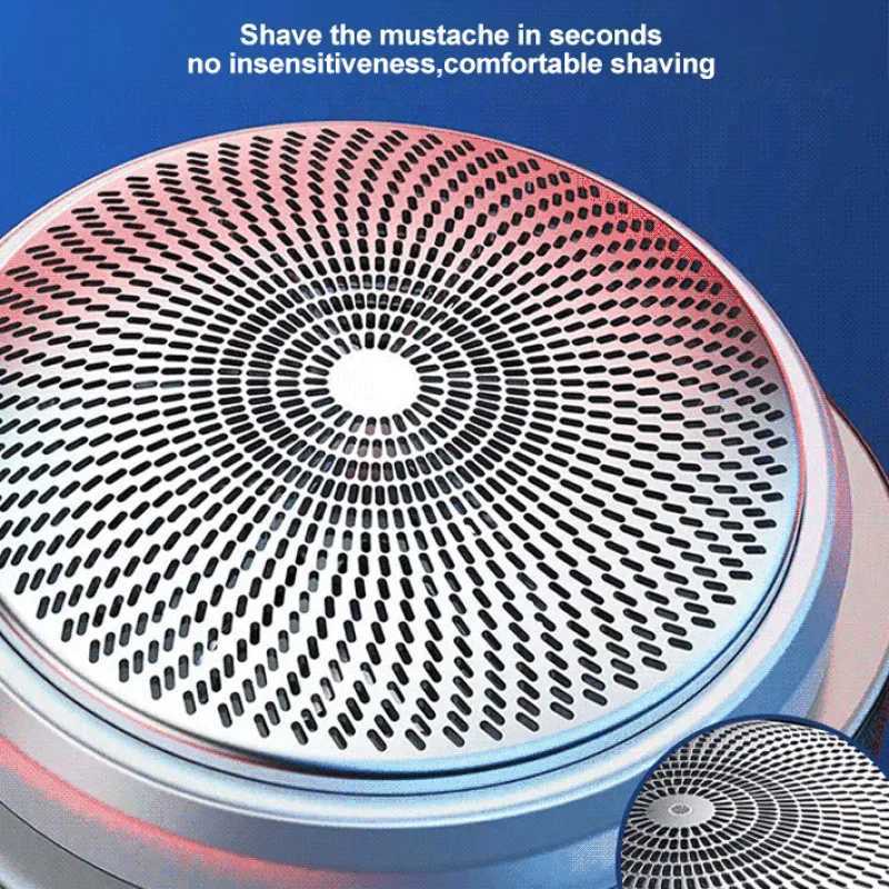 Mini Electric Shaver Portable Double Heads Quick Cleaning Type-C Rechargeable Razor Business Travel Waterproof Small Razor Machine W250625