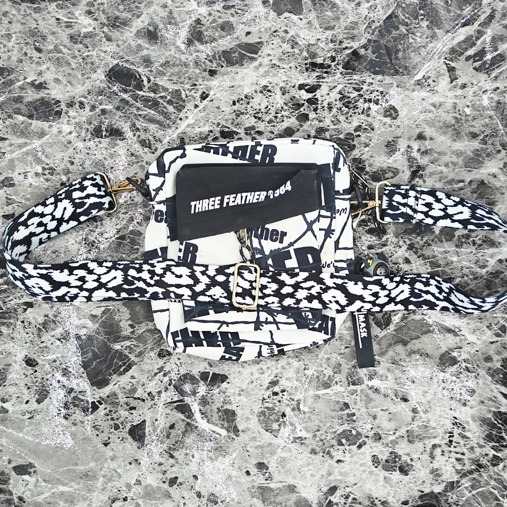 Fashionable Versatile Shoulder Strap With Leopard Print Adjustable Bag Replaceable Crossbody Travel Accessories 250624