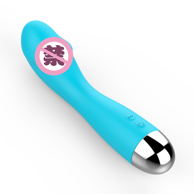 Haoqi Fun Silicone Rechargeable Vibrator for Women Multi-frequency Vibrating Massager Female Masturbation Device Sex Toy