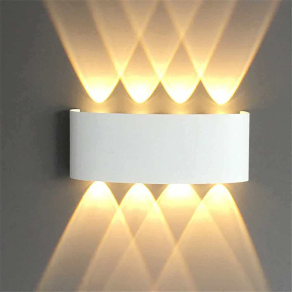 LED Outdoor Waterproof Wall Lamp Lighting Bedroom Living Room Light Aisle Corridor Outdoor Garden Lamp Aluminum LED Wall Sconce XJ250624