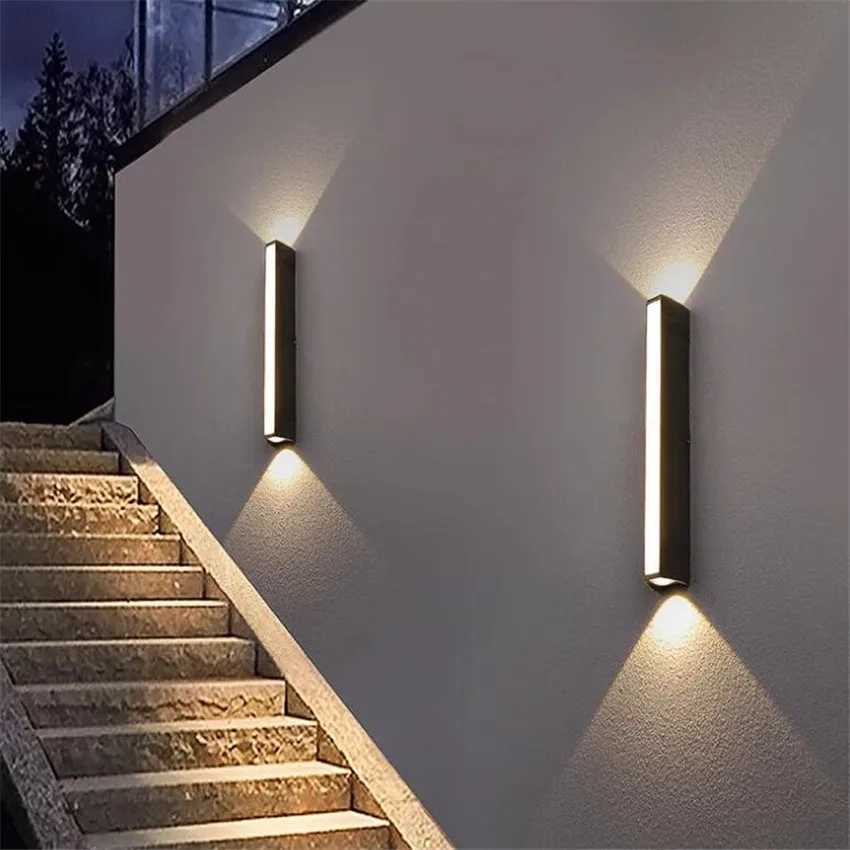 LED Waterproof Wall Lamps Indoor and Outdoor Light Courtyard Porch Living Room Corridor Bedroom Wall Sconce XJ250624