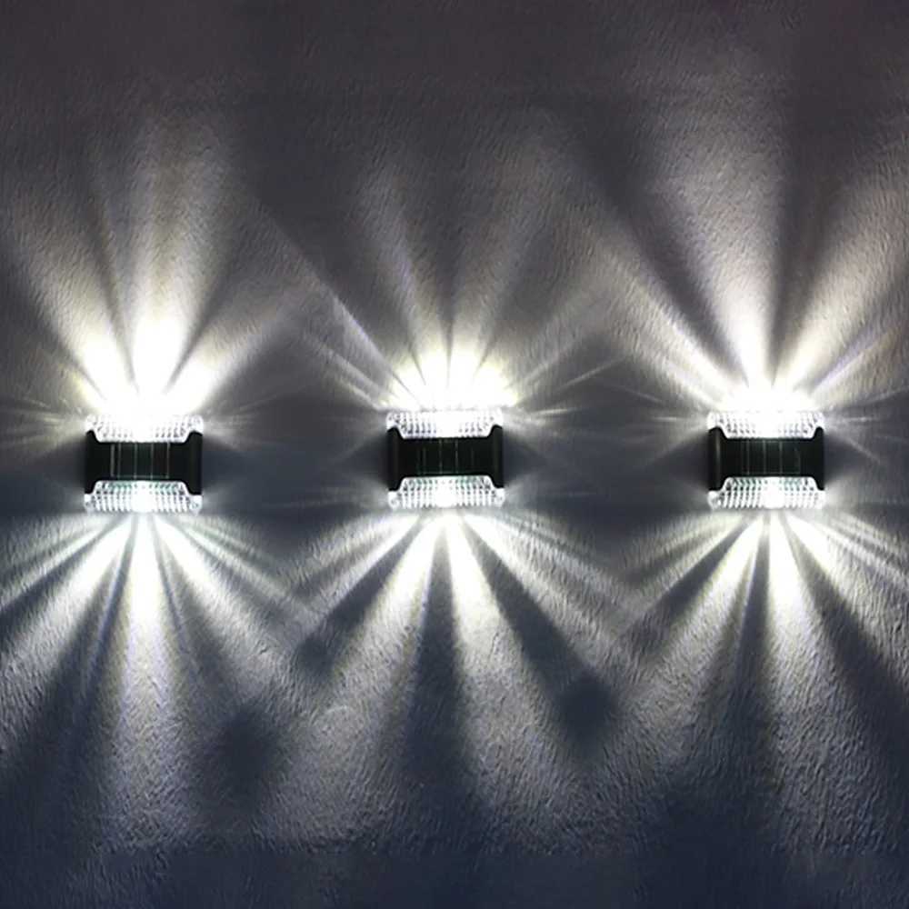 Solar Lights Outdoor Wide Lighting Angle Motion Sensor Security Lamp Street Garden Yard Park Outdoor Home Lighting Decoration XJ250624