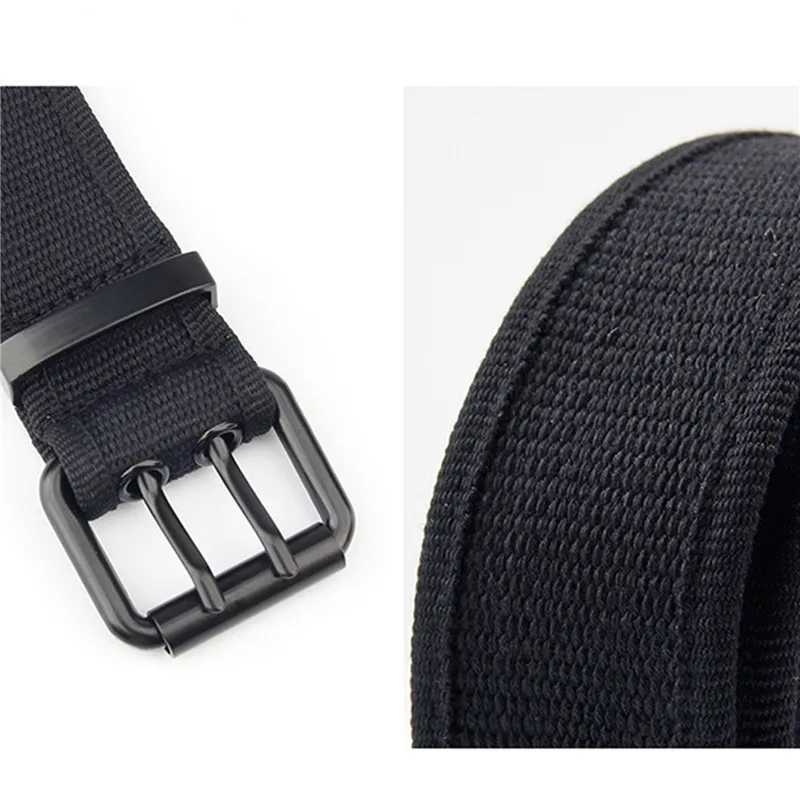 Men Womens Belts Porous Canvas Nylon Webbing Belt Fashion Casual Designer Unisex Belts High Quality Sports Strap W250625