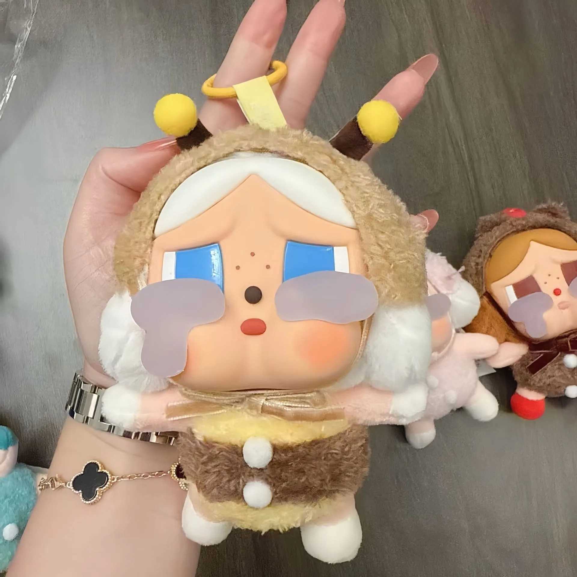 New Genuine Crybaby Crying Again Series Blind Box Bag Vinyl Face Doll Crybaby Plush Pendant Keychain Mystery Box Toy Ornament Y250624