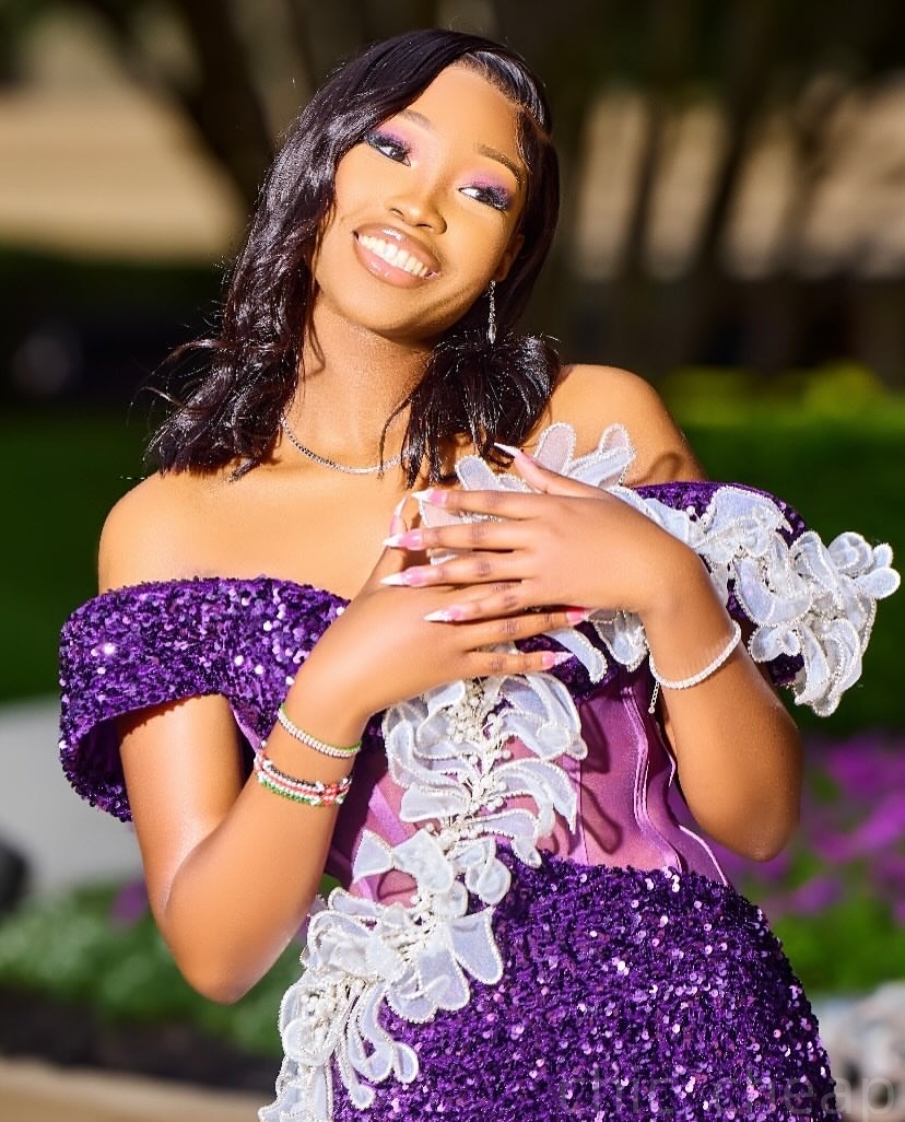 Purple Mermaid Prom Dresses 2025 Sequined Florals Pearls Evening Formal Party Second Birthday Engagement Gowns Plus Size Dress For Special Occasions