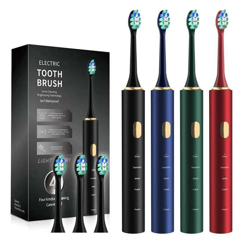 2025 Portable Personalized Sonic Automatic Ultrasonic Adult USB Chargers Electric Toothbrush
