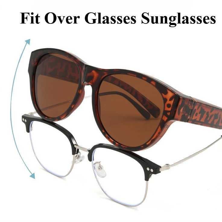 UV Protection That Can Be Worn over Other Glasses Square Shades Wrap Around Polarized Fit Over Glasses Sunglasses W250625