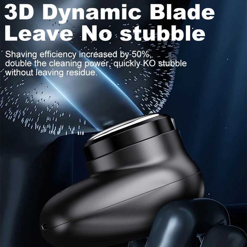 Palm Razors Men Shave Three Styles to Meet Travel Requirements and Support TYPE-C Charging. W250625