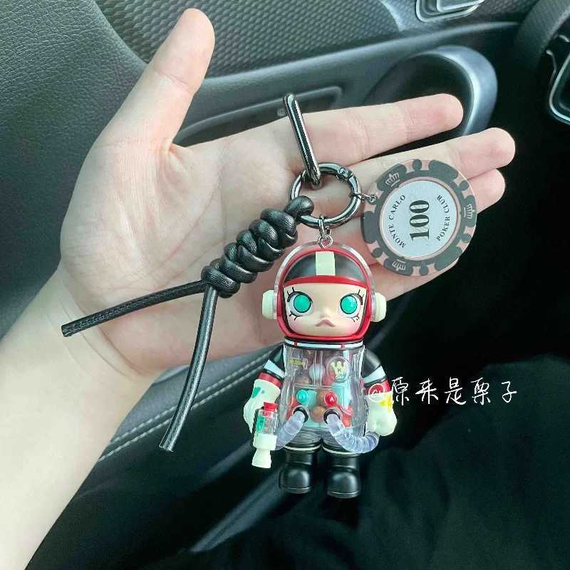 Space Molly Anniversary Pendant 3 Car Keychain Creative Bag Hanging Key Chain Holiday Gift For Boys And Girls Y250624
