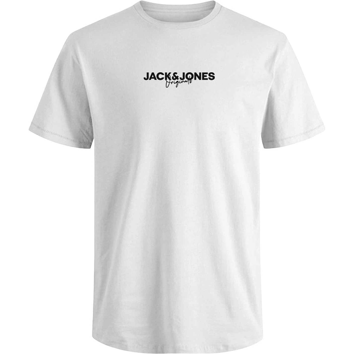 Jack and Jones Outdoor Peripheral Pattern Printing Summer Luxury Brand Cotton Mens and Womens T-Shirts Short SleevesXJ250625