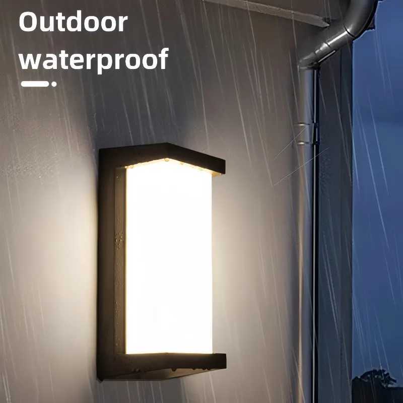 LED outdoor lights waterproof IP65 Motion Sensor light LED outdoor wall light outdoor lighting AC85-265V outdoor wall lamp XJ250624