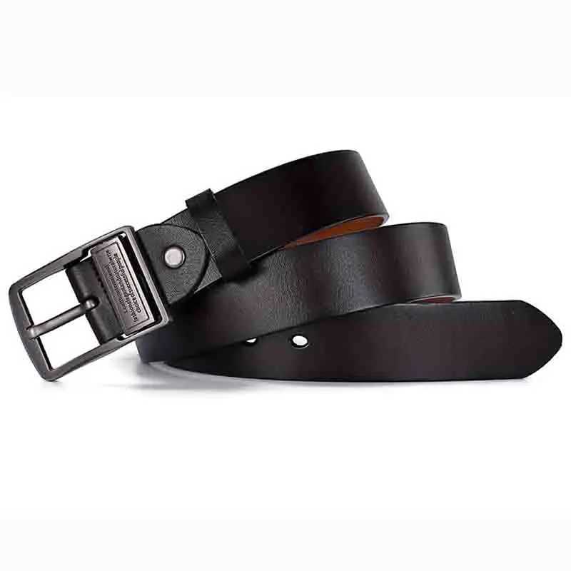 Plus Big Size 130 140 150 160 170cm Cow Genuine Leather Luxury Strap Male Belts for Men Classic Pin Buckle Leather Belt Men W250625