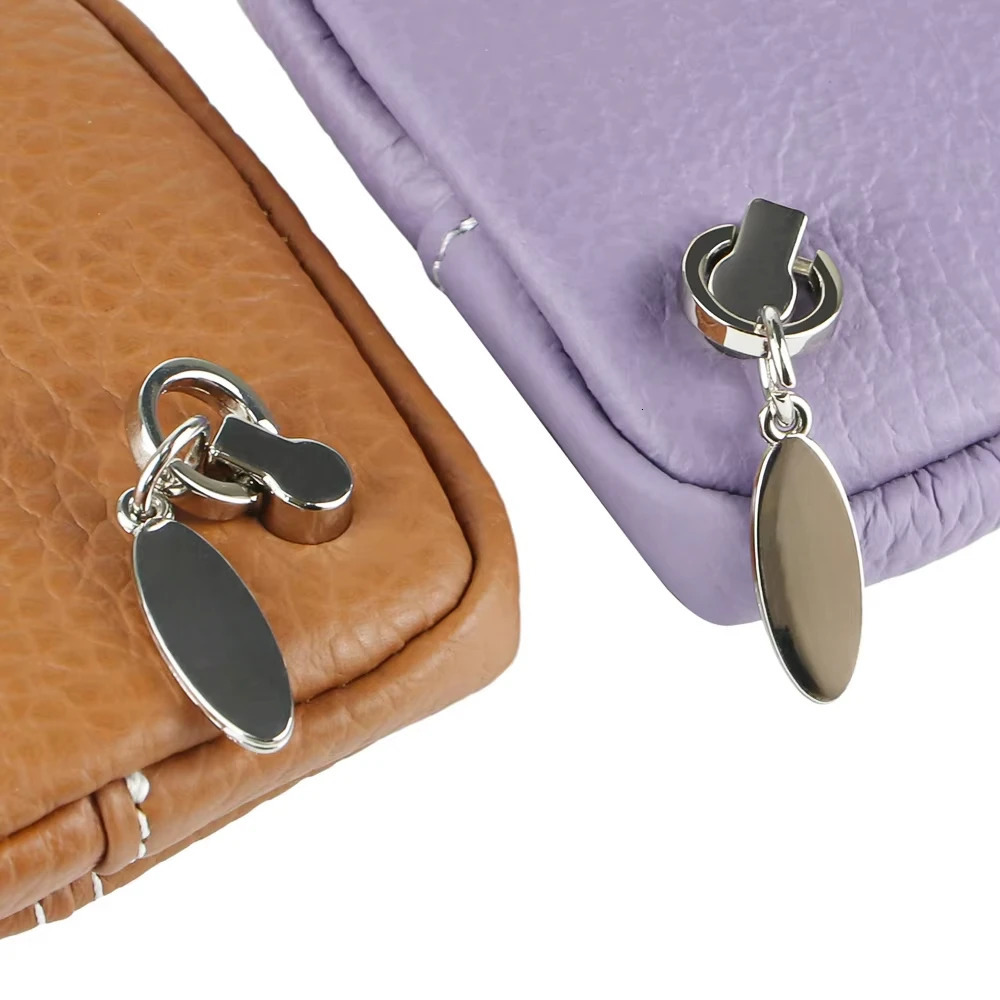 URBAN MASTER Mini Lychee Pattern Coin Purse Solid Color Buckle Key Earphone Storage Bag Casual Change Pouch for Daily Use 1603 250623