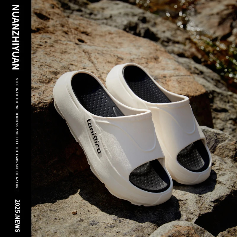 Men Antislip Summer Home Slippers Male EVA Soft Cozy Outdoor Beach Sandals Boys House Indoor Shoes Footwear 250624