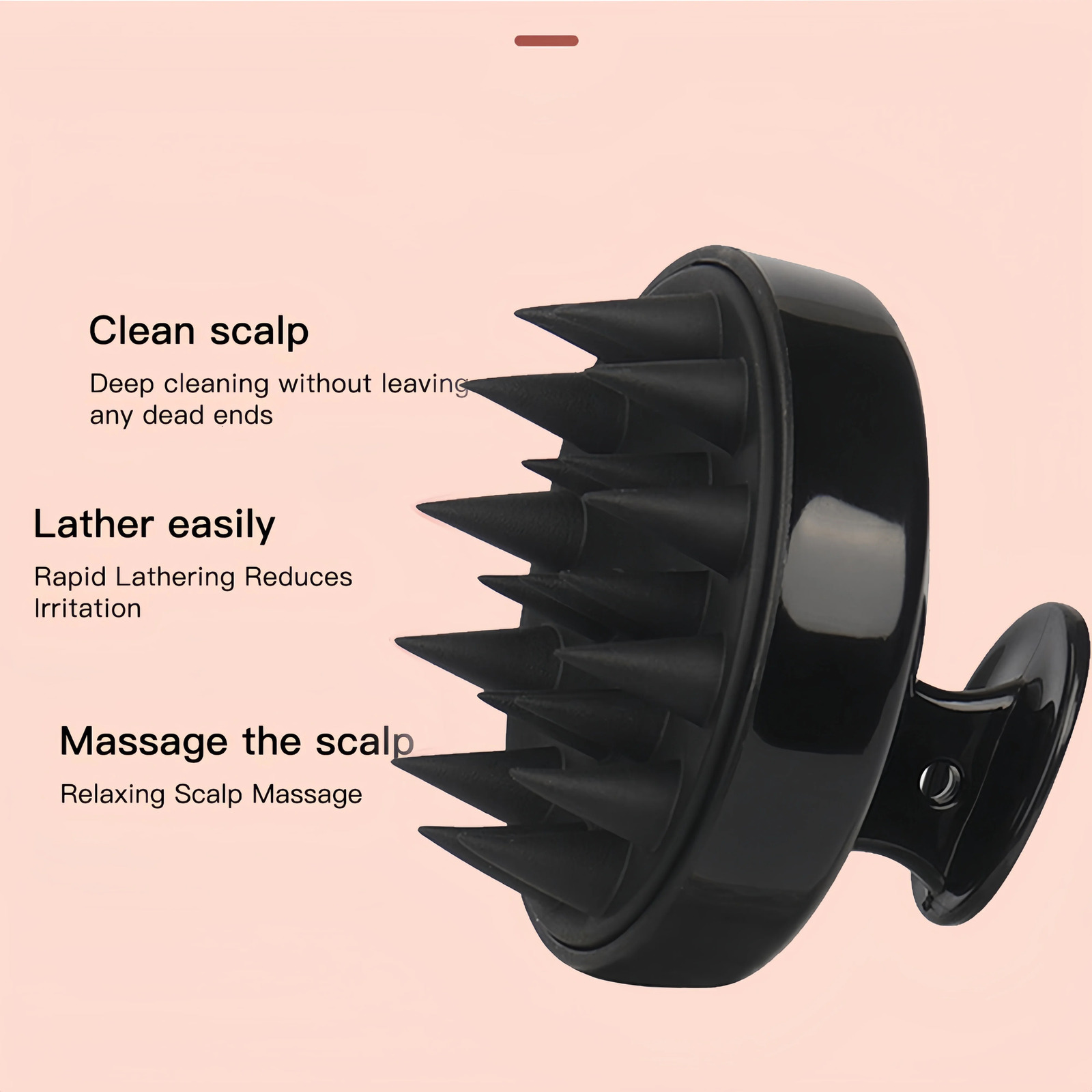 Silicone Head Scalp Massage Comb Hair Washing Brush Soft Scalp Massager for Hair Growth Shampoo Brush Shower Comb Hair Care 250625