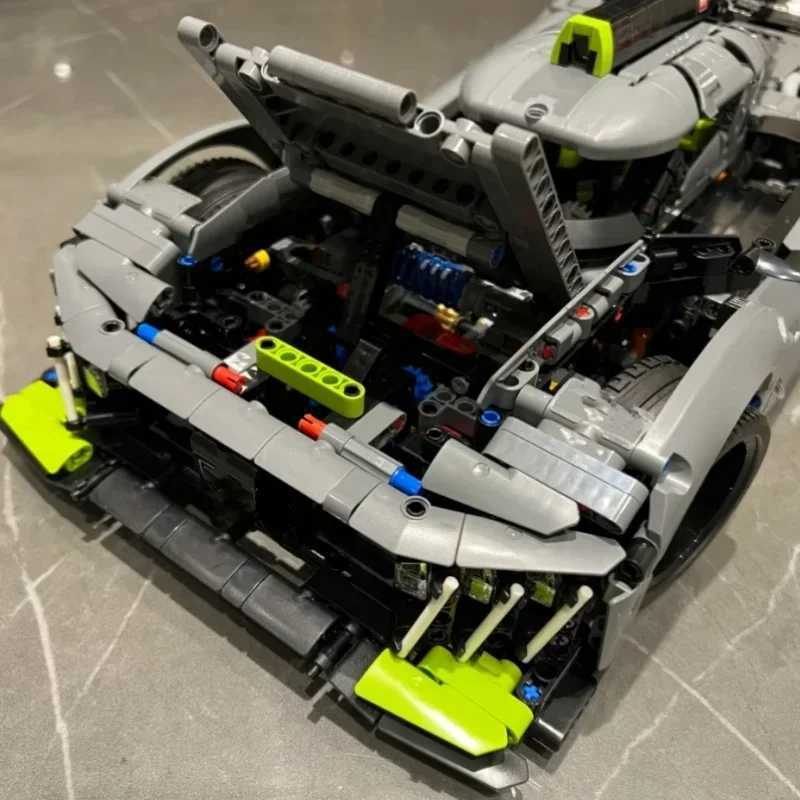 1 10 Technical 42156 1775Pcs Racing Sport Car Model Building Blocks Mechanical Speed Vehicle Supercar Brick Toys for Kids and Adults Gifts Y250624
