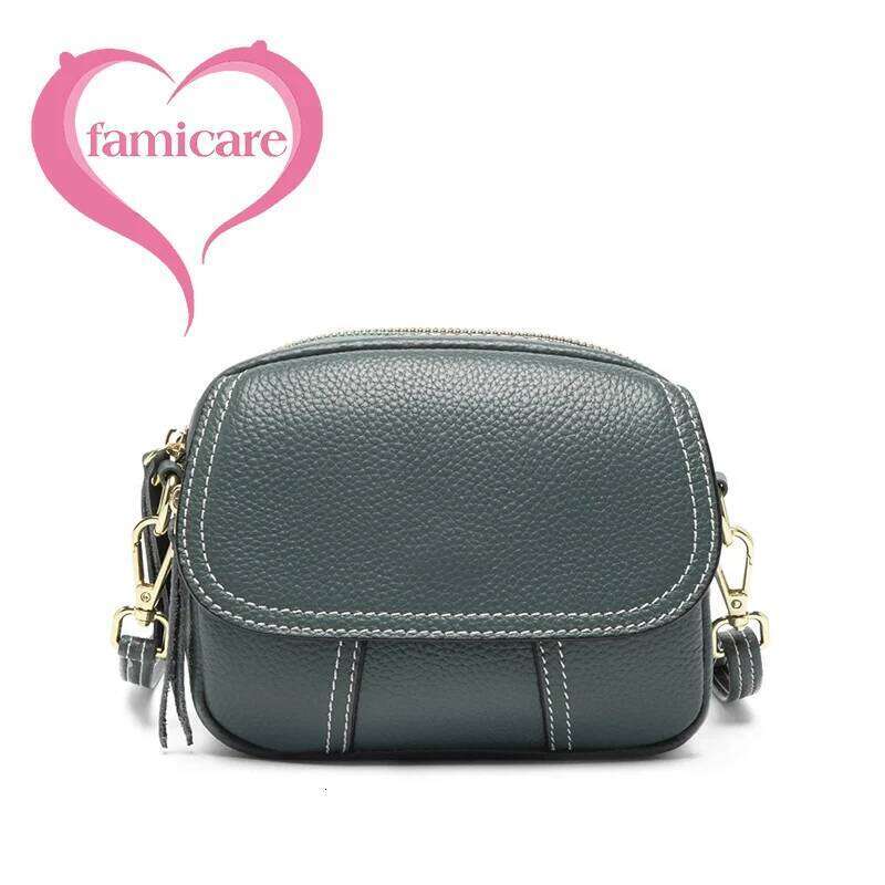 Luxurious Design Bags Women's Shoulder Bag Genuine Leather Messenger Crossbody Bags Togo Cowhide Pack Ladies Casual New Mini Female Handbag