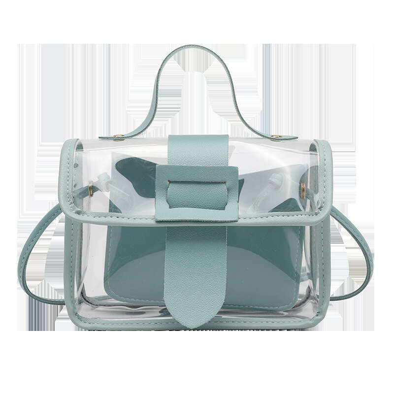 NEW Transparent Jelly Ladies Handbag Female Factory Korean Style Women's Tote Bag