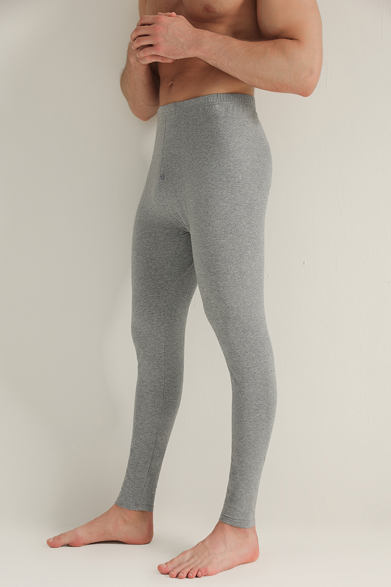 Men's cotton autumn trousers High elastic slim design Comfortable skin-friendly autumn and winter bottoms