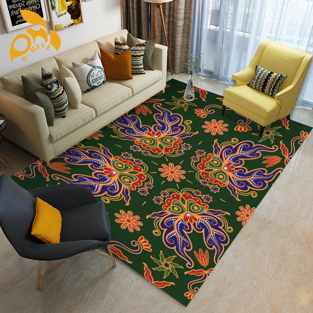 free shipping customized definition Foldable Rectangular Floor Mat Comfortable skin-friendly high quality popular