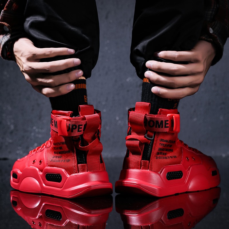 18118 - Men's Shoes Autumn New Air Force One Roar Tianzun Cross Border Plus Size Tide Shoes Sneakers Summer High Top Sneakers