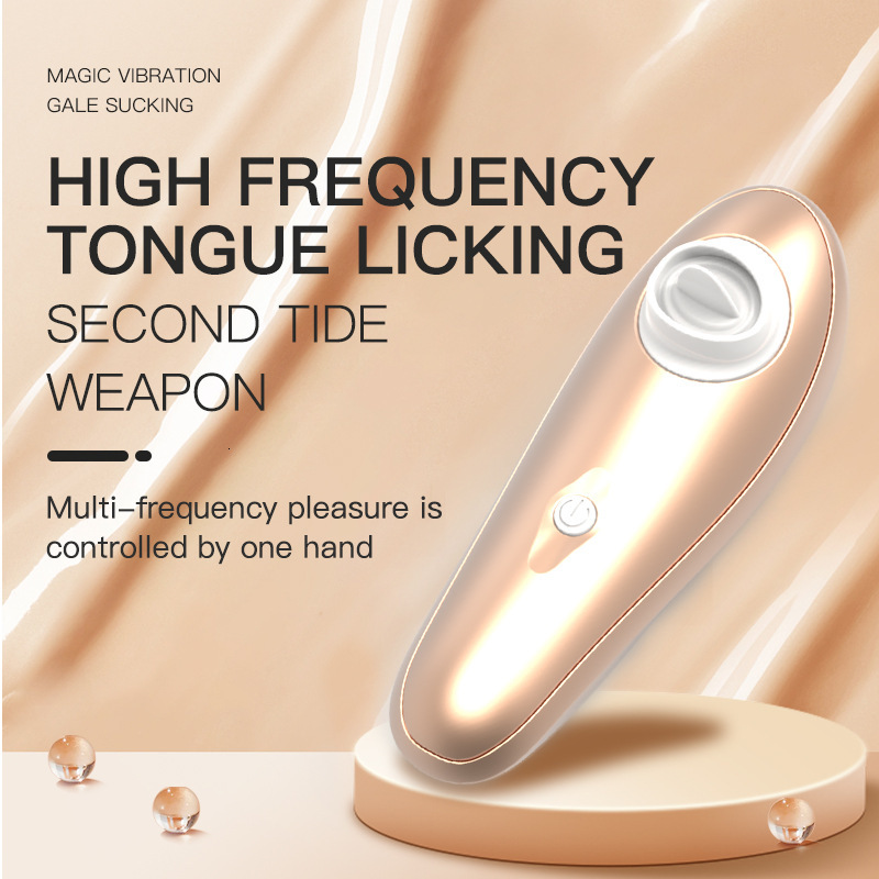 Haoqi Fun Female Silicone Couple Sex Toy Licking Device Masturbator AV Stick Vibrator Tongue Licker