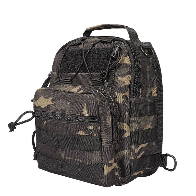 Oxford Cloth 600D Chest Pack Camouflage Tactical Shoulder Bag for Outdoor Use