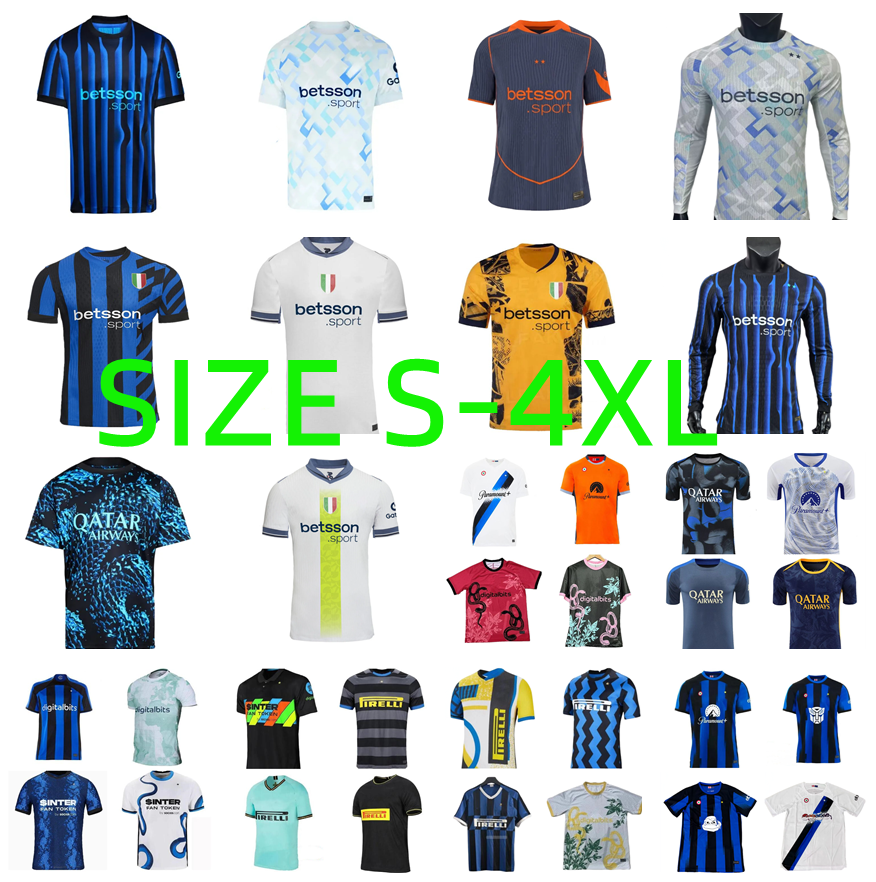 2025 2026 INTERS millan THURAM soccer jerseys 19 20 21 22 23 24 25 26 BARELLA LAUTARO FRATTESI ARNAUTOVIC DIMARCO CALHANOGLU THURAM ROSSI MILANS LUKAKU football shirt