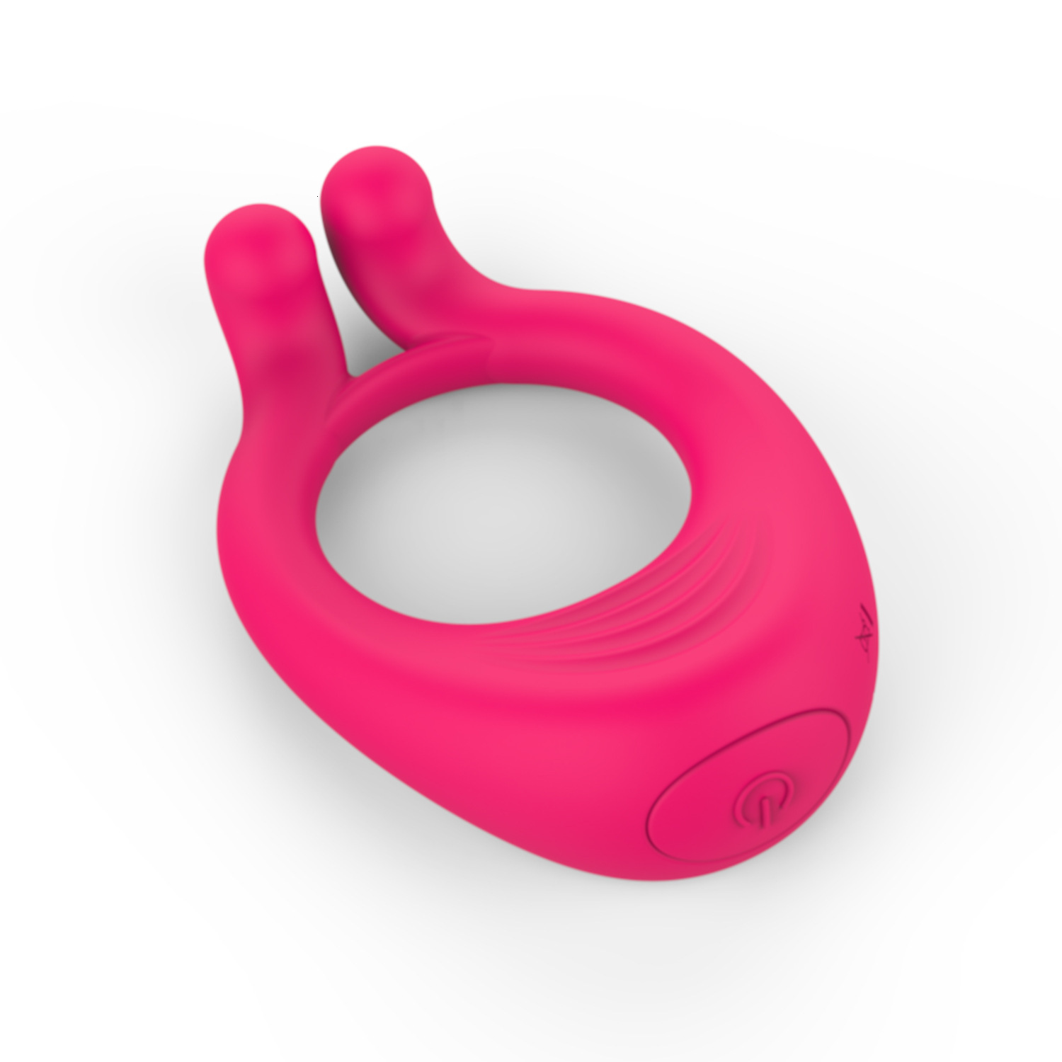 Haoqi Fun New Silicone Vibrating Ring Male Vibrator Massager Sex Toy