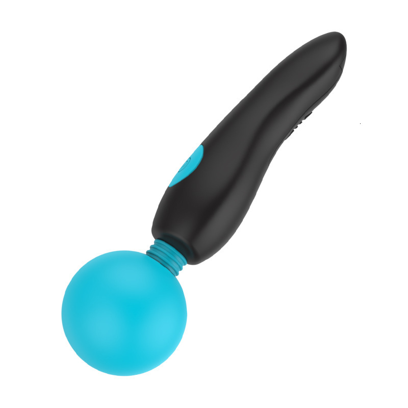 Adult Toys Battery-Powered Silicone AV Wand Variable Speed Vibrator Female Masturbator Sex Toy