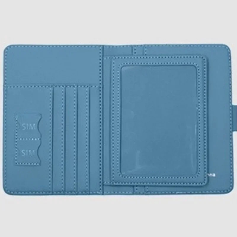 Passport Cover PU Leather Man Women Travel Passport Holder with Credit Card Holder Case Wallet Protector Cover Case 250624