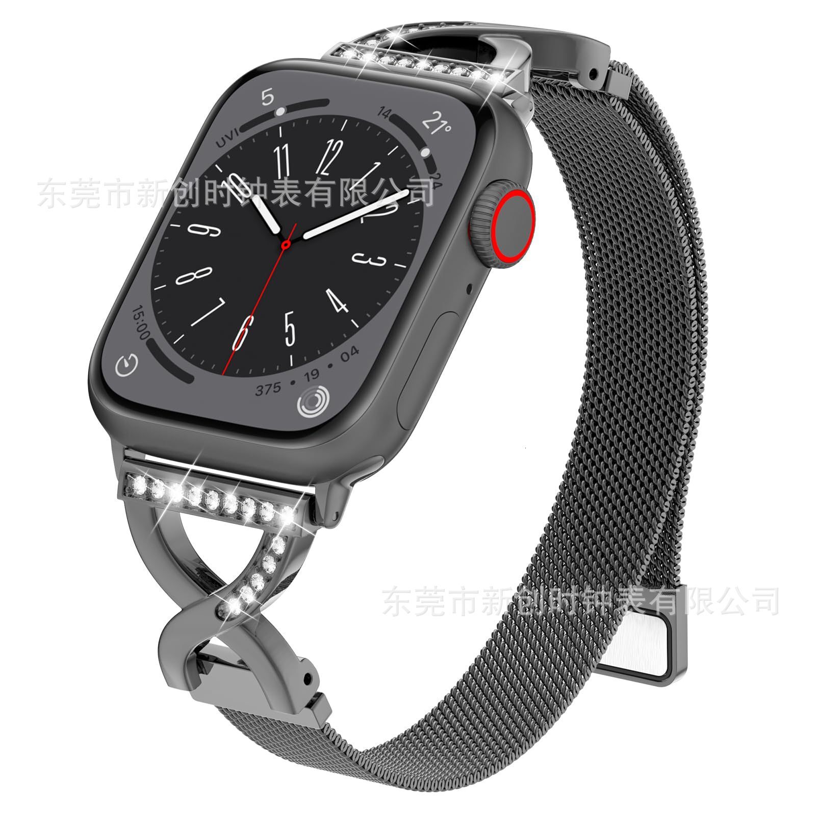 Luxury Premium Summer New Design High Quality Adjustable Magnetic Watch Band for iWatch Series 1-10 and SE