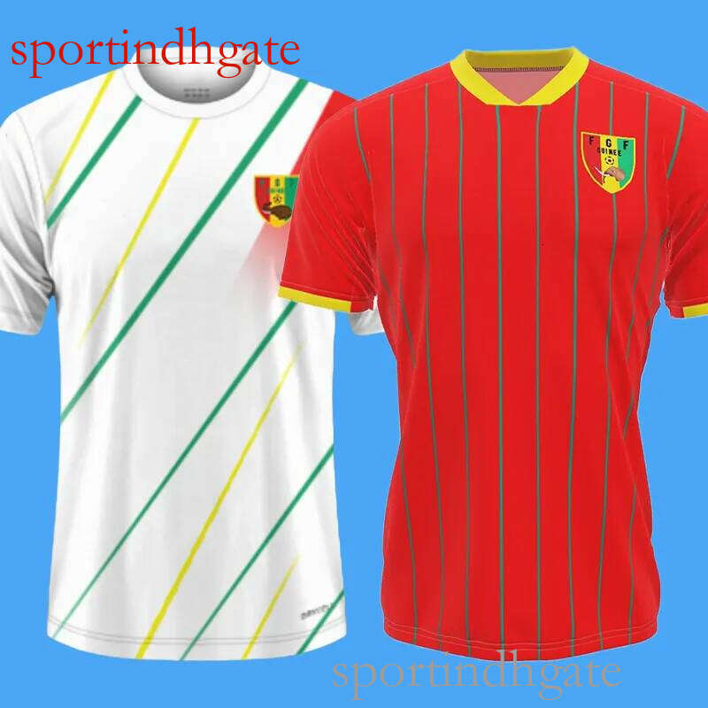 2024 Guinea National Team Home & Away Soccer Jerseys - Breathable Football Shirts for Fans