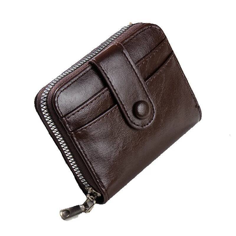 Free Shipping 2025 New Designer Bag Fashion Multi-card Slot Wallet Unisex Zipper Coin Purse Card Holder Bag In Stock Foreign Trade Storage