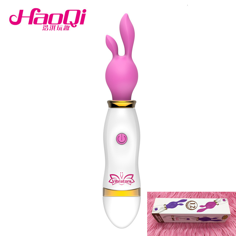 Haoqi Fun New Silicone Vibrator Female Masturbator Sex Toy Adult Erotic Product