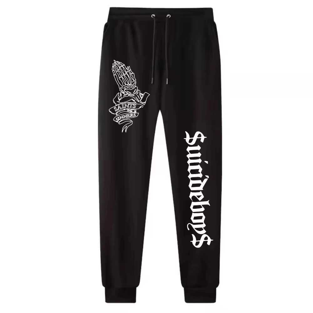 Fashion Suicideboys Skeleton Hip Hop Pants Sweatpants Men Women Harajuku Streetwear Jogging Pants Autumn Winter Joggers Trousers X250625