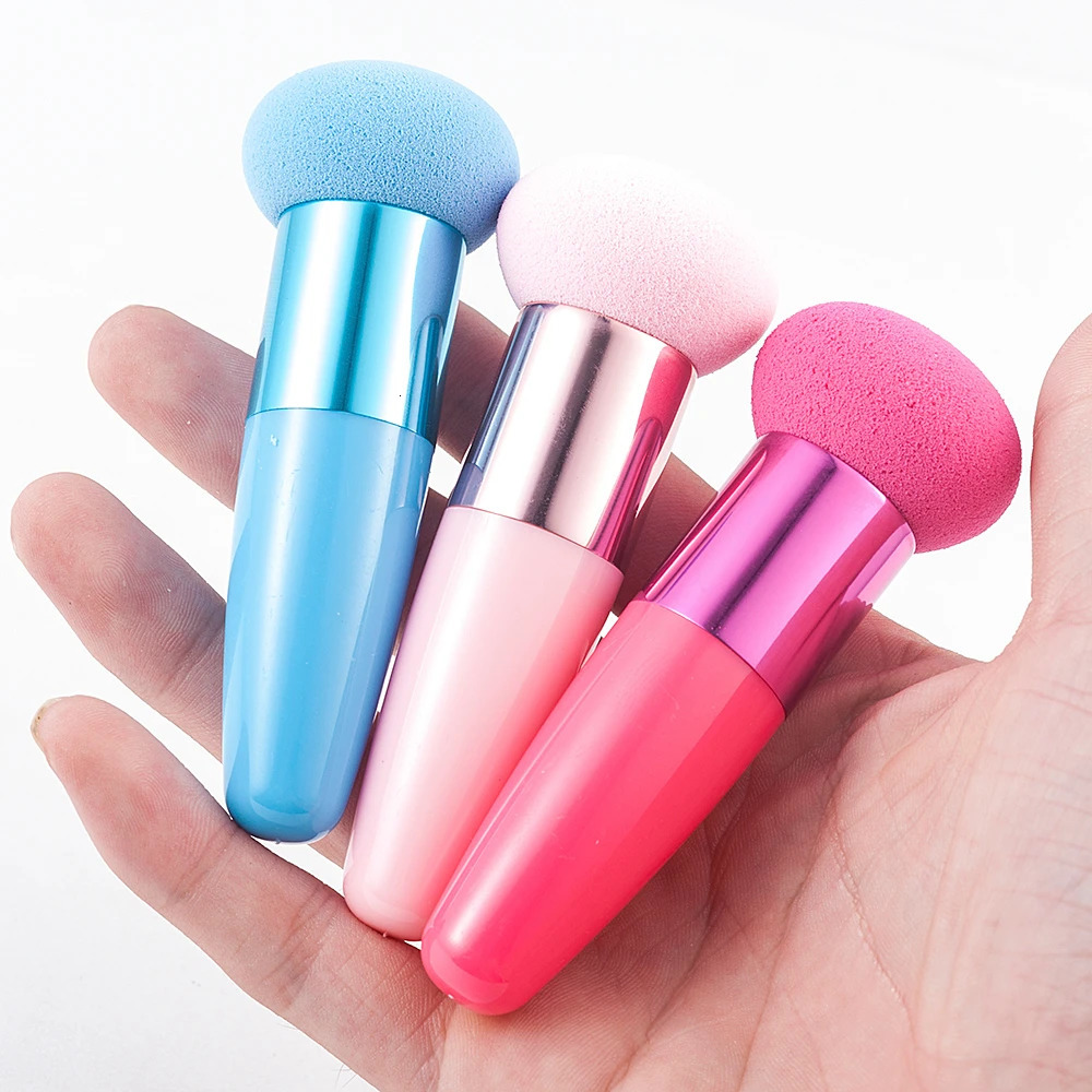1/10 Pcs Mushroom Head Makeup Foundation Sponge Blending Puff Powder Smooth Beauty Kit Professional Cosmetic Make Up Tools 250625