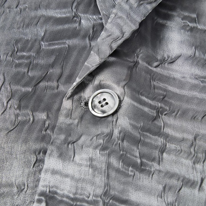 Elegant Male Silhouette with Unique Silver Texture for Professional Wear