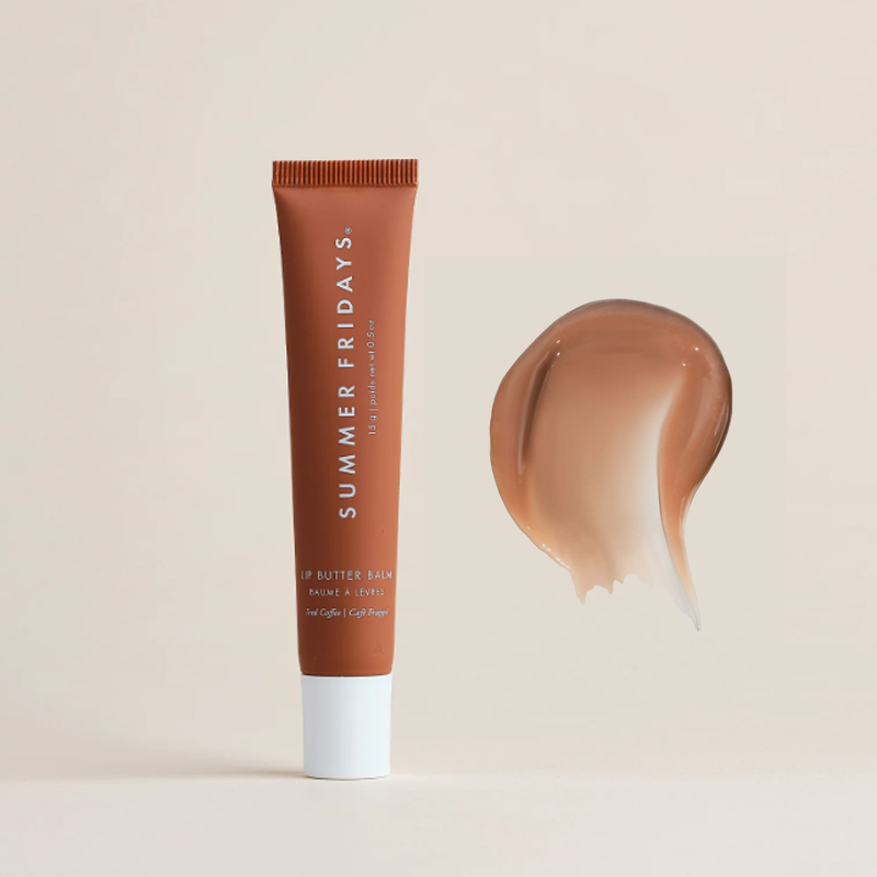 Summer Fridays Lip Butter Pink Guava 15g Lip Balm Liquid Lipstick moisturizes Smooth Soft Makeup Lips Glaze LipGloss pink sugar beige birthday cake 0.