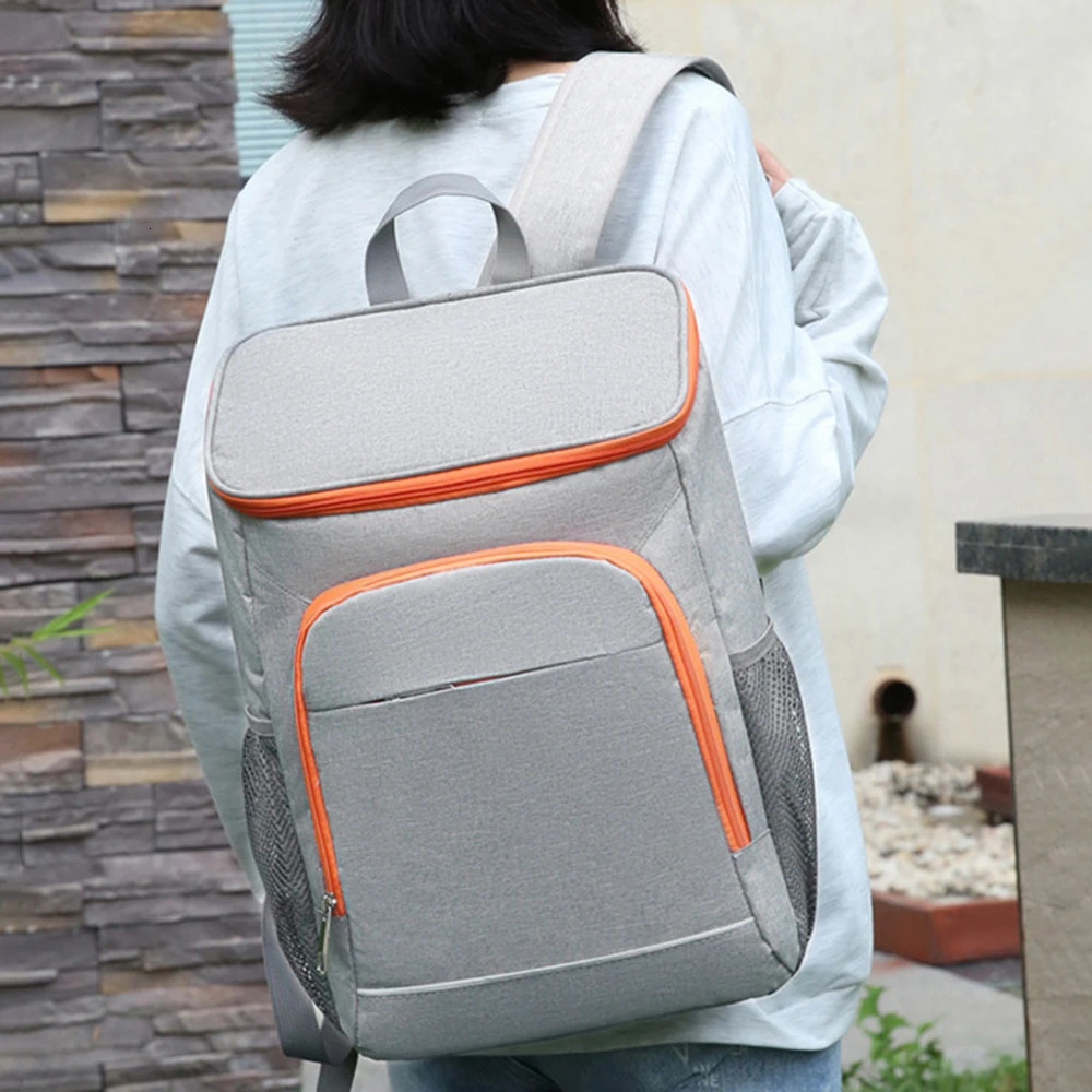 Outdoor 30L Cooler Insulated Lunch Bag for Outdoor Camping Hiking Picnics Beach 250624