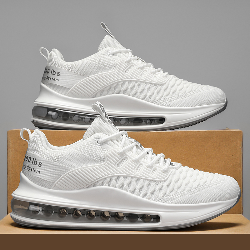 9018 - New Fashion Air Cushion Shock Absorbing Running Shoes Breathable and deodorant mesh shoes for summer Youth Athleisure Shoes Lightweight and non