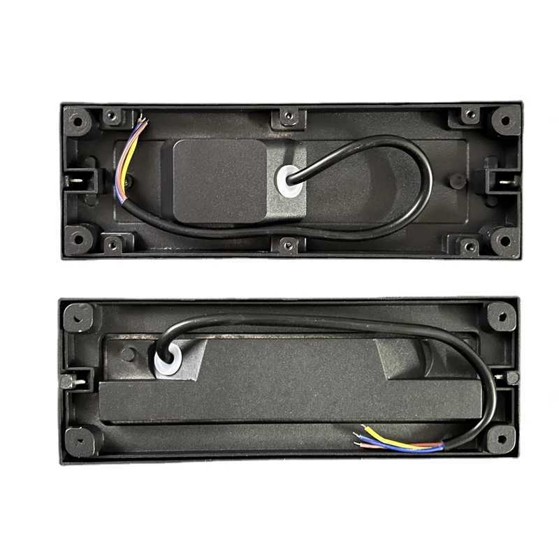 Surface Mounted LED Wall Light DC12V 7W 9W 12W 15W LED Stair Light Outdoor AC85-265V Wall Lamps Step Porch Balcony Garden IndoorXJ250624