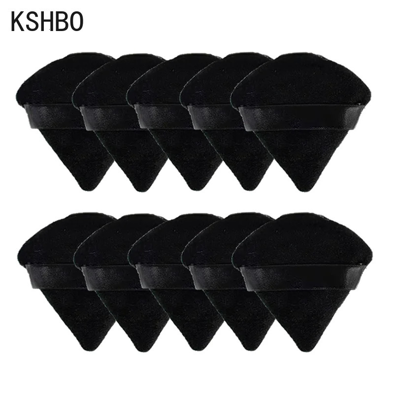 6/10Pcs Triangular Sponge Puffs with A Soft Skin Friendly and Delicate Makeup Feel Suitable for Home or Travel Use 250625