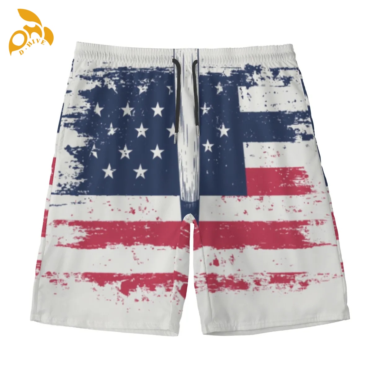 free shipping Tailored Durable Mens Beachwear Short Pants Complete with Matching Undergarment quick-dry