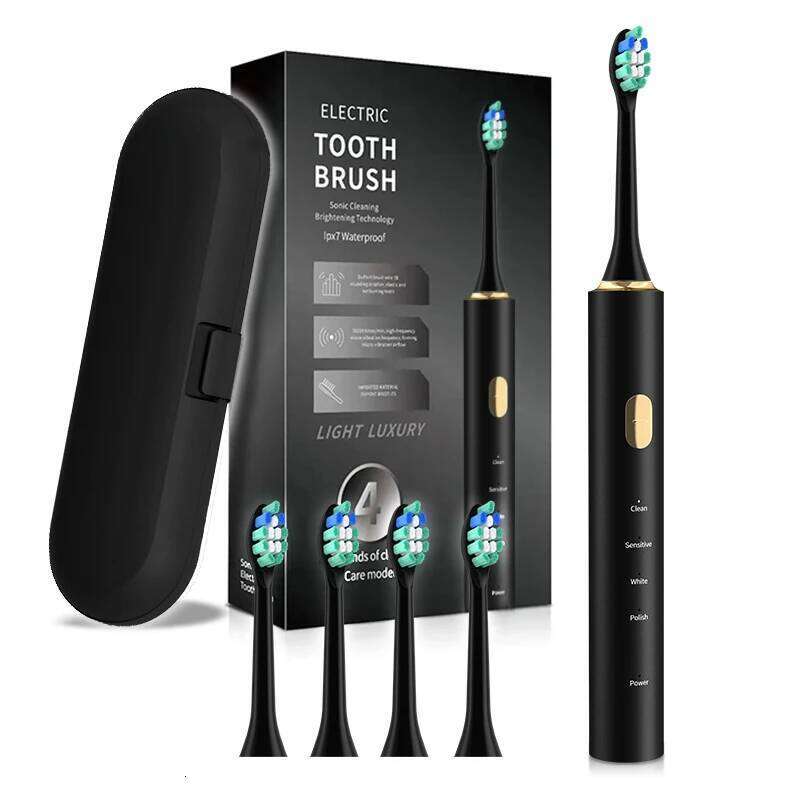 2025 Portable Personalized Sonic Automatic Ultrasonic Adult USB Chargers Electric Toothbrush